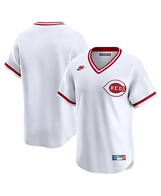 Nike Men's White Cincinnati Reds Throwback Cooperstown Collection Limited Jersey