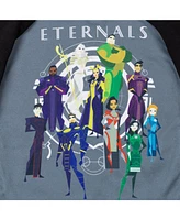 Eternals Boys Fleece Pullover Hoodie with Cape 3D nose