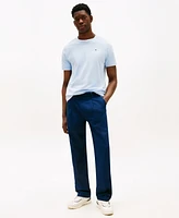 Tommy Hilfiger Men's Relaxed Fit Short Sleeve Crewneck Stack Logo T-Shirt