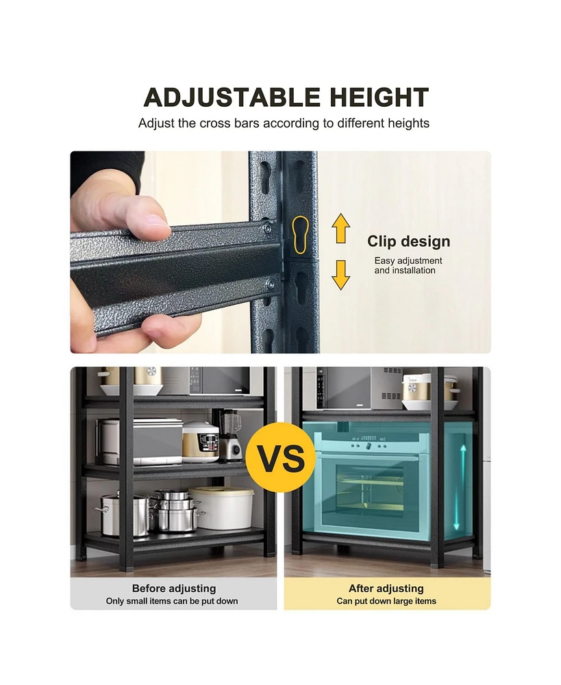 Adjustable Heavy Duty Metal Shelving