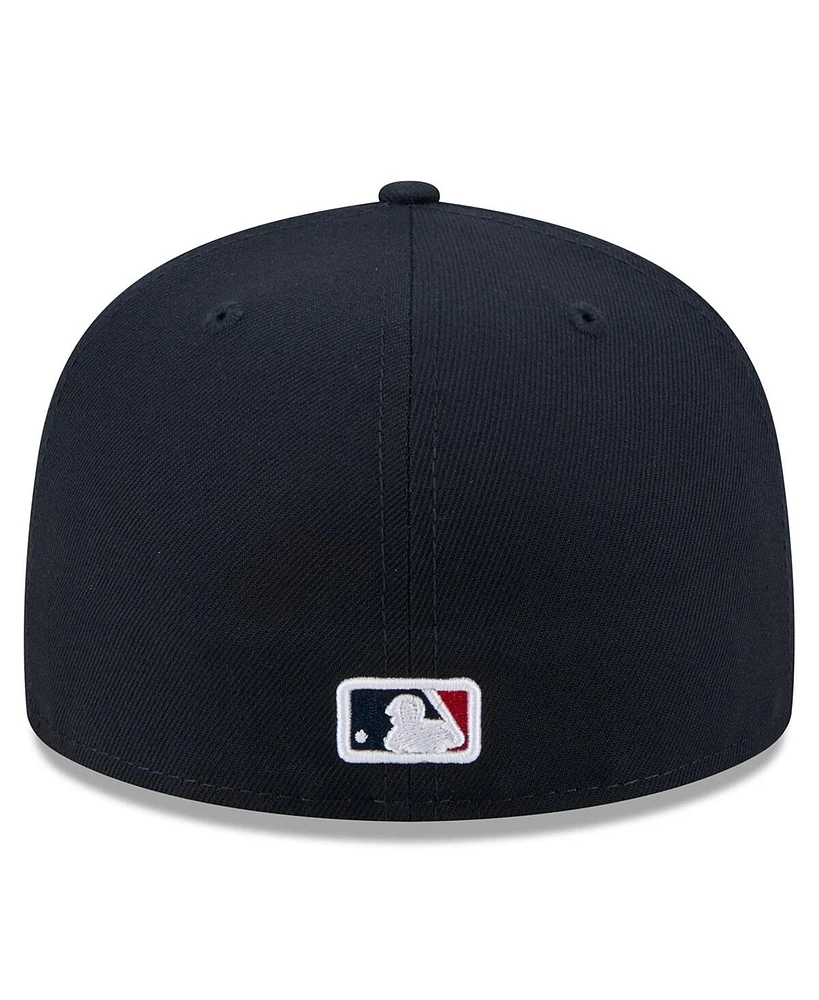 New Era Men's Navy Minnesota Twins 2025 Jackie Robinson Day 59FIFTY Fitted Hat