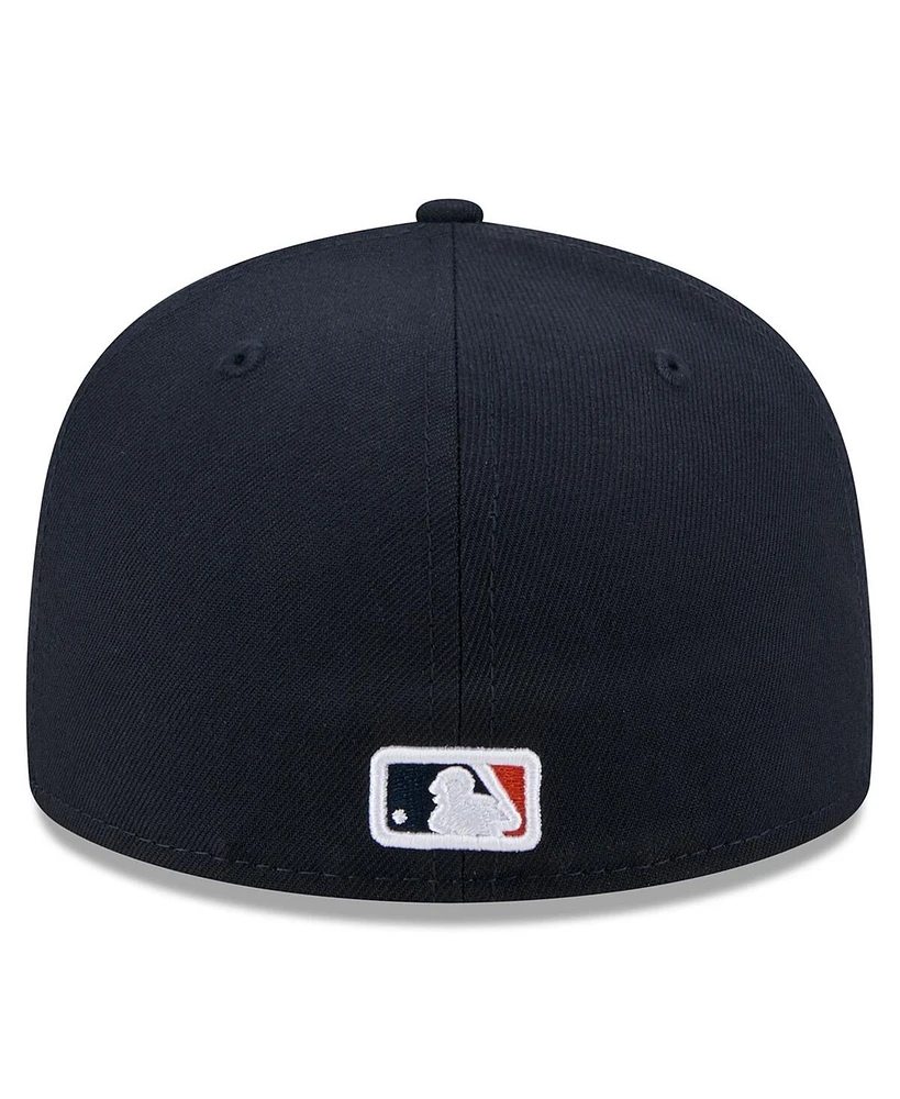 New Era Men's Navy Houston Astros 2025 Jackie Robinson Day 59FIFTY Fitted Hat