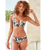 Lascana Women's Printed Underwire Bikini Swimsuit Top Bra Sizing