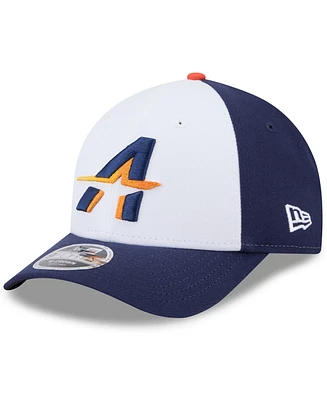 New Era Men's White/Navy Houston Astros 2025 City Connect 9FORTY M-Crown Adjustable Hat