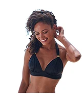 Lascana Women's Hardware Detail Triangle Bikini Swimsuit Top Bra Sizing