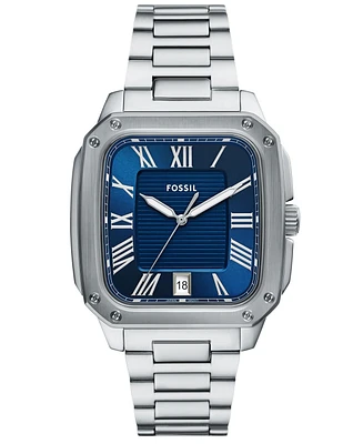 Fossil Men's Crosby Three-Hand Date Stainless Steel Watch