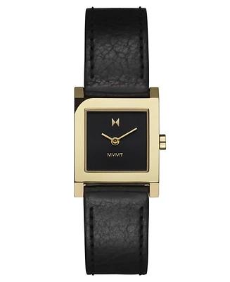 Mvmt Women's Marquee Square Leather Strap Watch