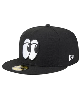 New Era Men's Black Chattanooga Lookouts Authentic Collection 59FIFTY Hat