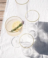 Abode Homewares Stax Optic Twist Coupe Glasses