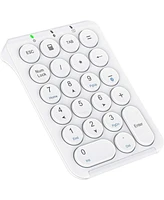 Number Pad, KP08 Bluetooth Number Pad, Ultra Slim and Lightweight