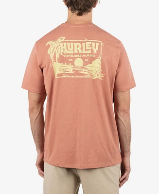 Hurley Men's Island Vibes Slub Short Sleeve T-Shirt