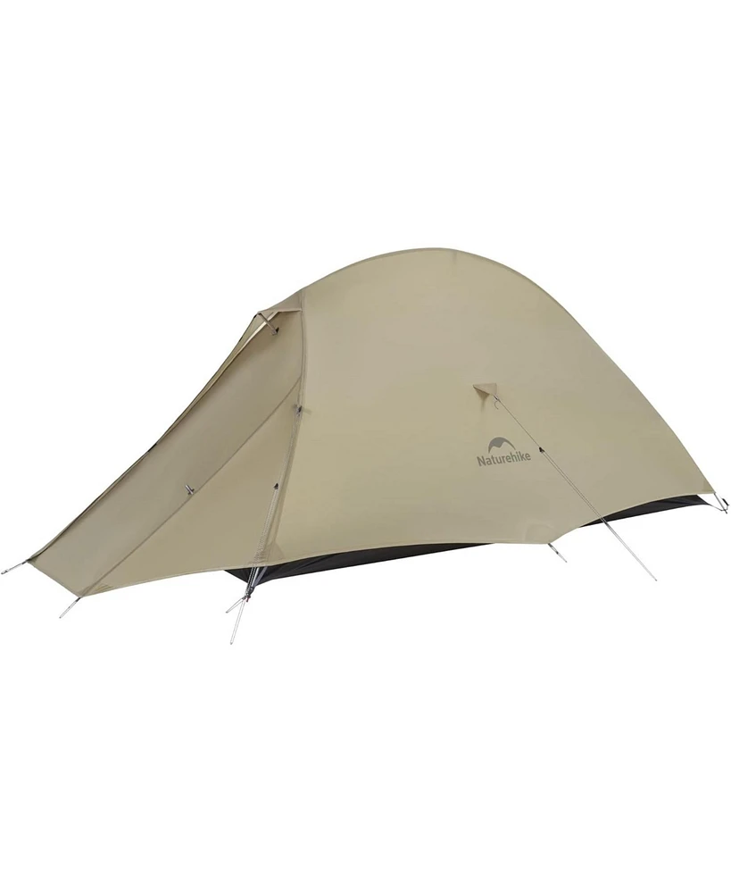Naturehike 1 Person Tent Lightweight Backpacking Tent with Footprint - Free Standing Ultralight Camping Hiking Backpack Tents