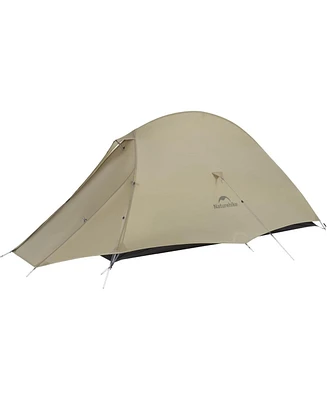 Naturehike 1 Person Tent Lightweight Backpacking Tent with Footprint - Free Standing Ultralight Camping Hiking Backpack Tents