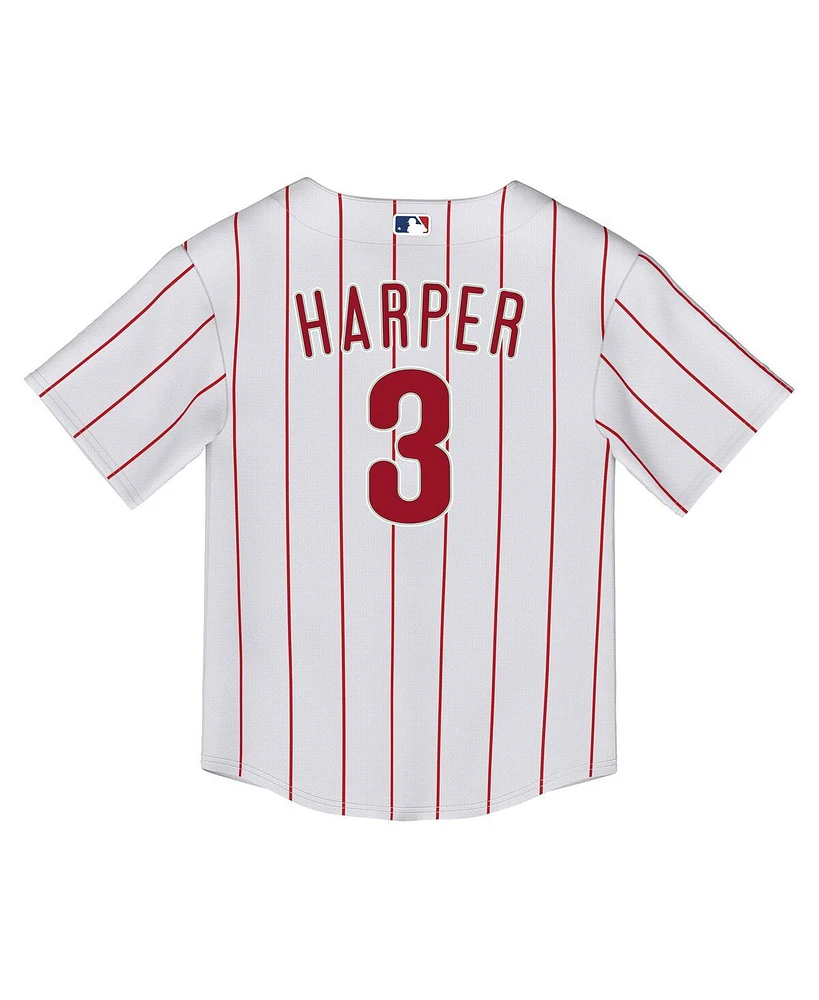 Nike Toddler Bryce Harper White Philadelphia Phillies Replica 2.0 Player Jersey