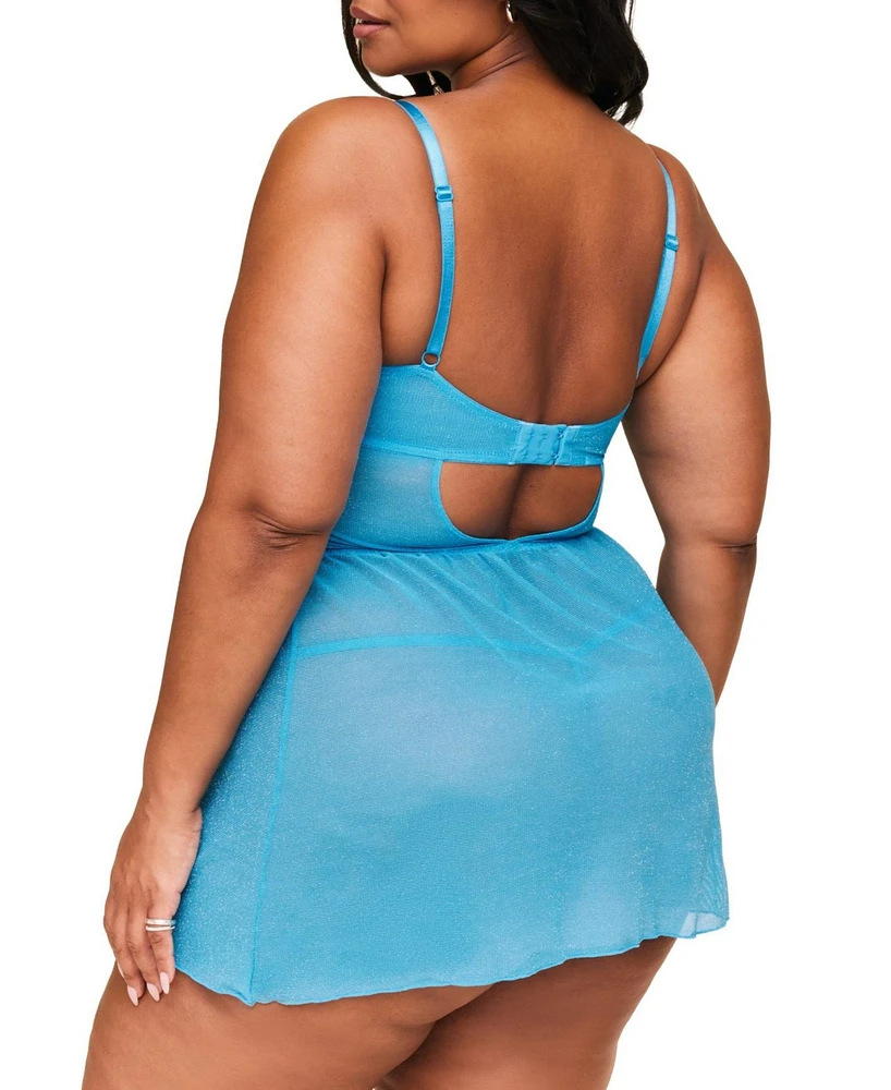 Adore Me Plus Nori Babydoll Lingerie