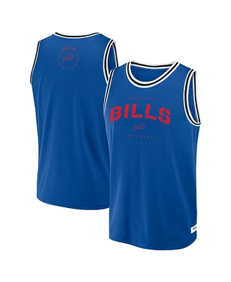 Fanatics Men's Royal Buffalo Bills Elements Future Ground Jersey Tank Top