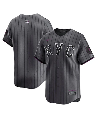 Nike Men's Gray New York Mets City Connect Limited Jersey