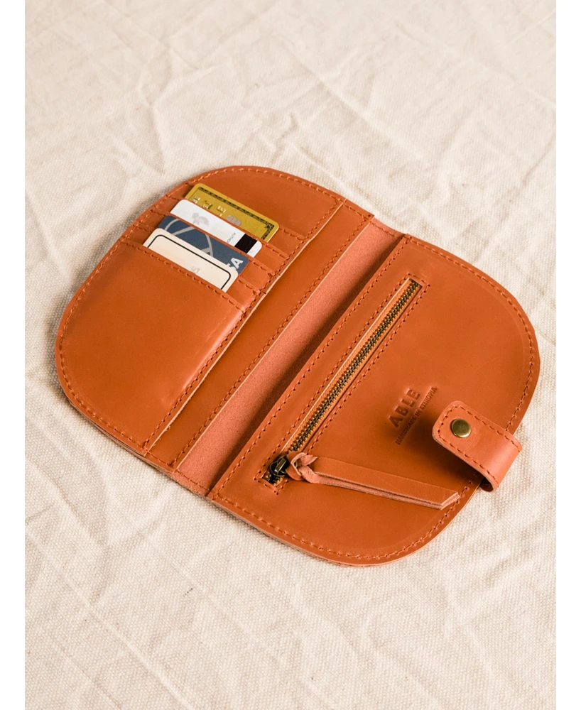 Able Marisol Wallet, Clay