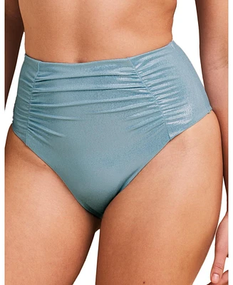 Adore Me Women's Rina Swimwear High-Waist Bikini Bottom