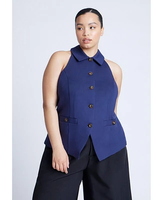Eloquii Women's Halter Vest Top