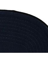 Mitchell & Ness Men's Black Atlanta Braves Hyper Type Pro Crown Snapback Hat