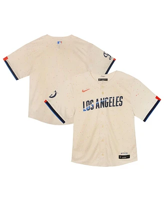 Nike Toddler Cream Los Angeles Dodgers City Connect Team Limited Jersey