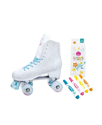 C7skates Color Me Quad Roller Skates (Women's 6 / Youth 5 / Men's 5)