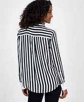 I.n.c. International Concepts Women's Two-Pocket Shirt, Exclusively at Macy's