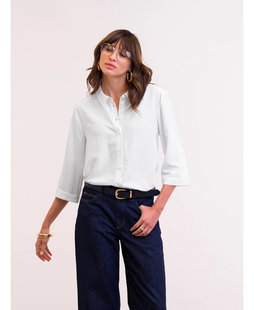 Celtic & Co. Women's Pleat Back Shirt