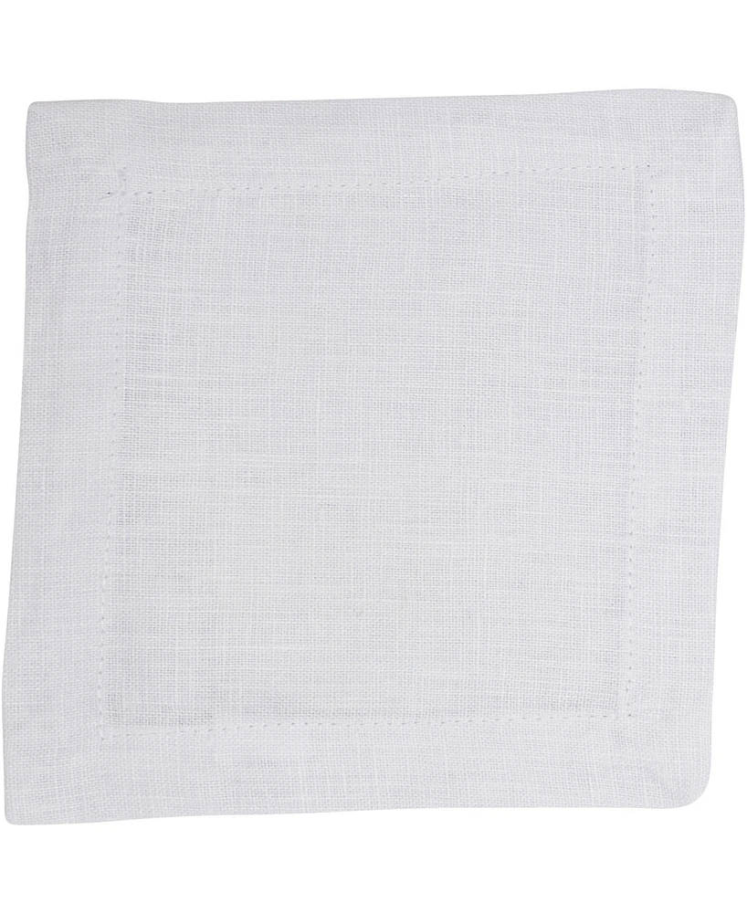 Saro Lifestyle Pure Linen Tea Napkins