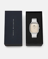 Daniel Wellington Men's Analog Silver-Tone Stainless Steel Watch