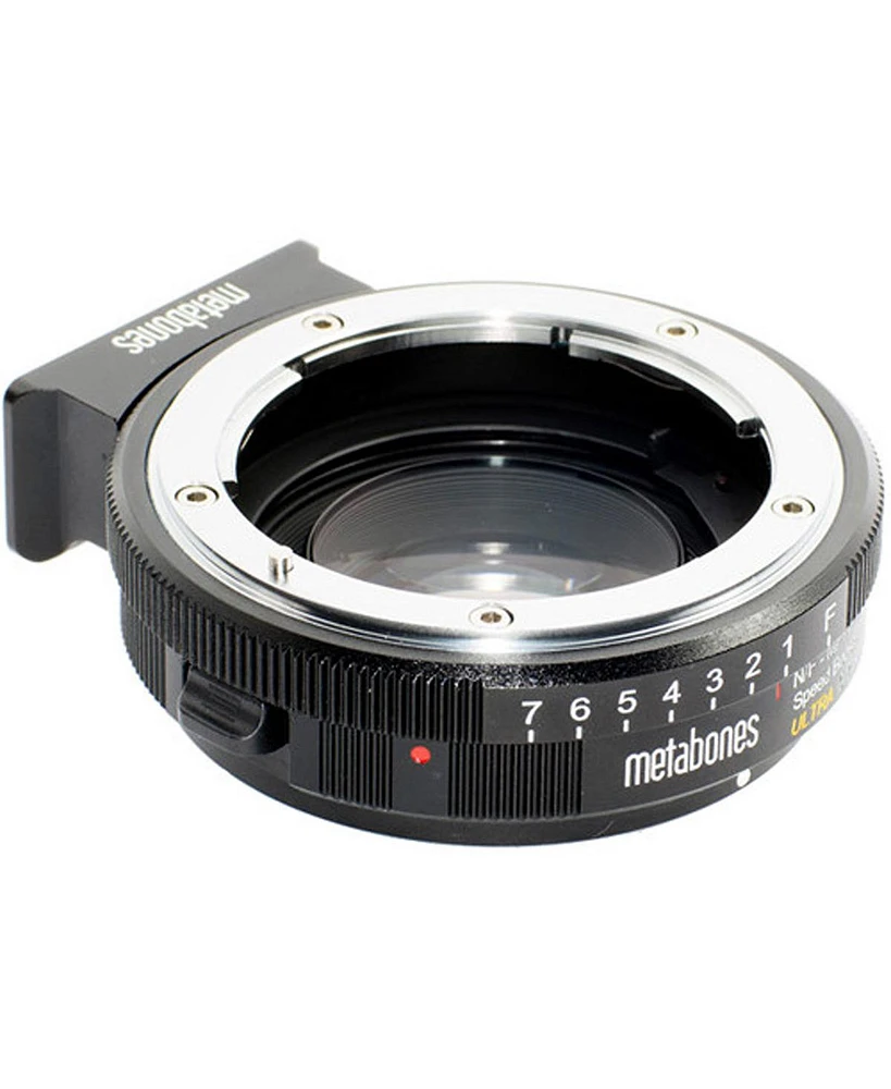 Metabones Speed Booster Ultra 0.71x Adapter for Nikon F-Mount Lens to Micro Four Thirds-Mount Camera