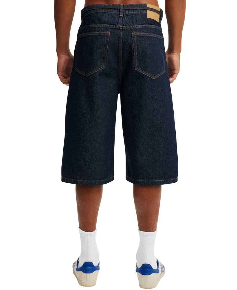 Cotton On Men's Super Baggy Jean Shorts