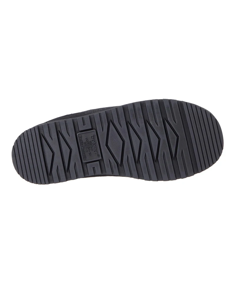 Isotoner Men's Microsuede Rory Clog Slippers