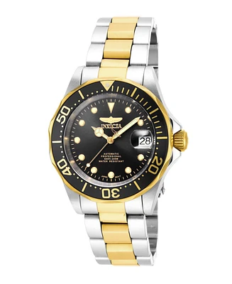 Invicta Men's 17043 Pro Diver Automatic 3 Hand Black Dial Watch