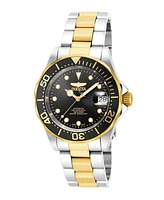 Invicta Men's 17043 Pro Diver Automatic 3 Hand Black Dial Watch