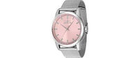 Invicta Men's 48510 Celestial Quartz 3 Hand Pink Dial Watch
