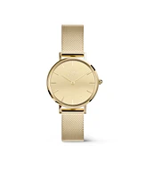 Daniel Wellington Women's Analog Gold Tone Stainless-Steel Watch, 28mm