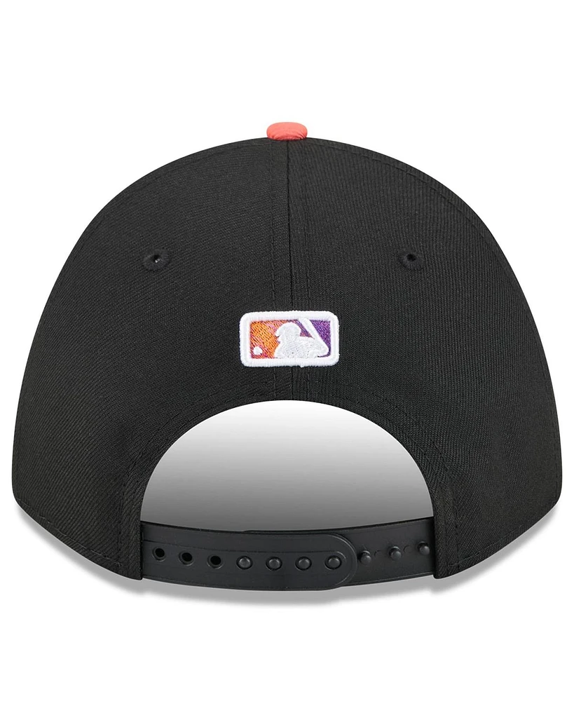 New Era Men's Black/Orange San Francisco Giants 2025 City Connect 9FORTY M-Crown Adjustable Hat