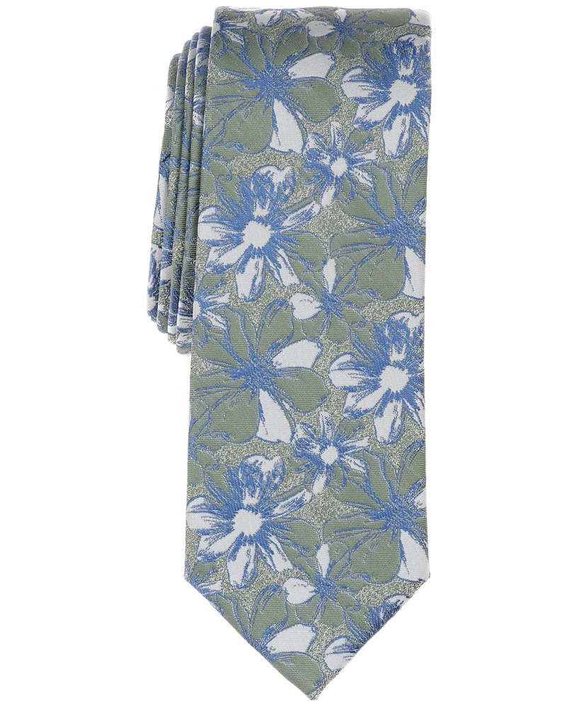 Bar Iii Men's Manette Floral Tie, Exclusively at Macy's