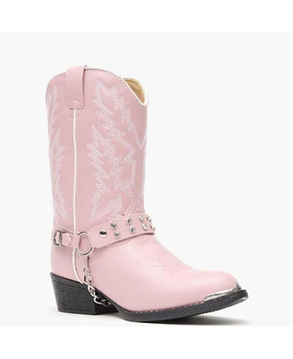 Durango Boys Lil' Pink Rhinestone Western Boot