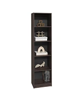 Vinton Xs Bookcase Compact Bookshelf with Multiple Shelves