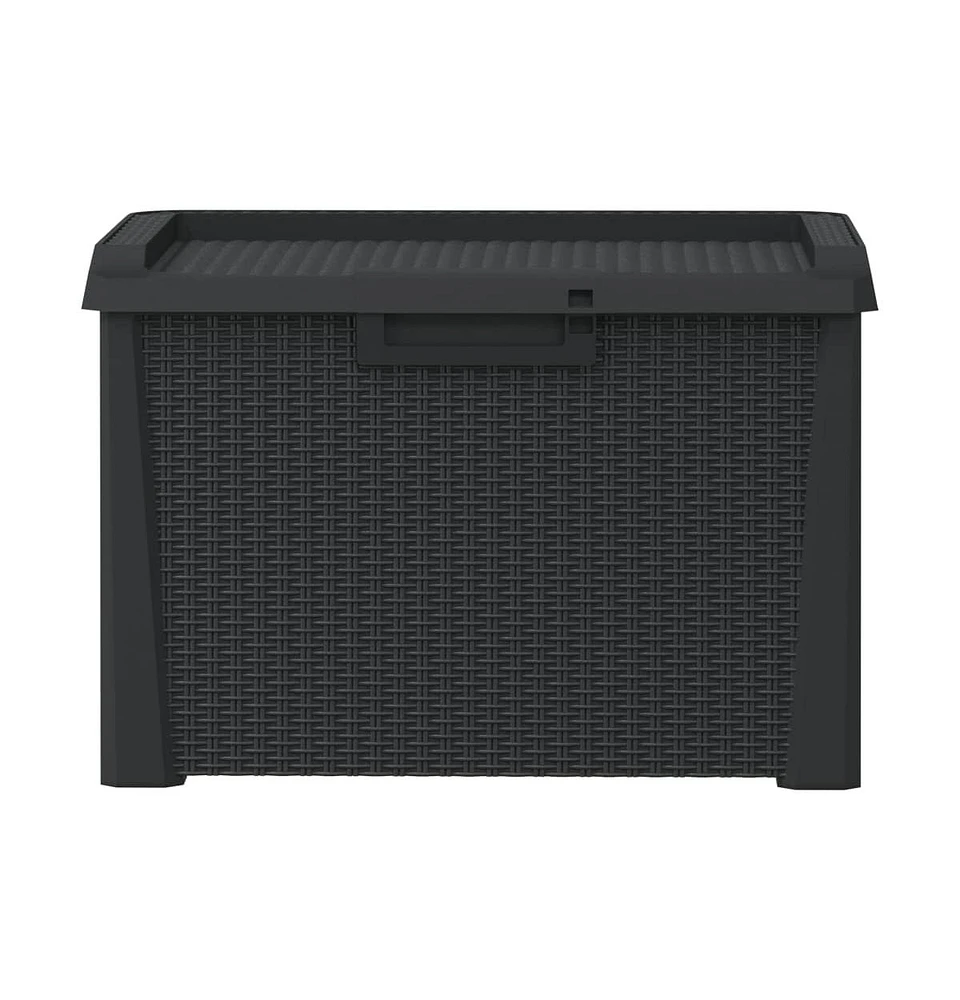 Patio Storage Box Anthracite 33 gal Pp