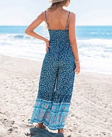Cupshe Women's Petals in the Breeze Floral Jumpsuit