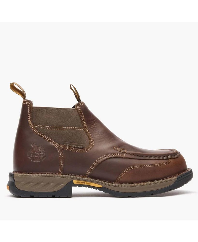 Georgia Boot Men's Athens 360 Steel Toe Waterproof Chelsea