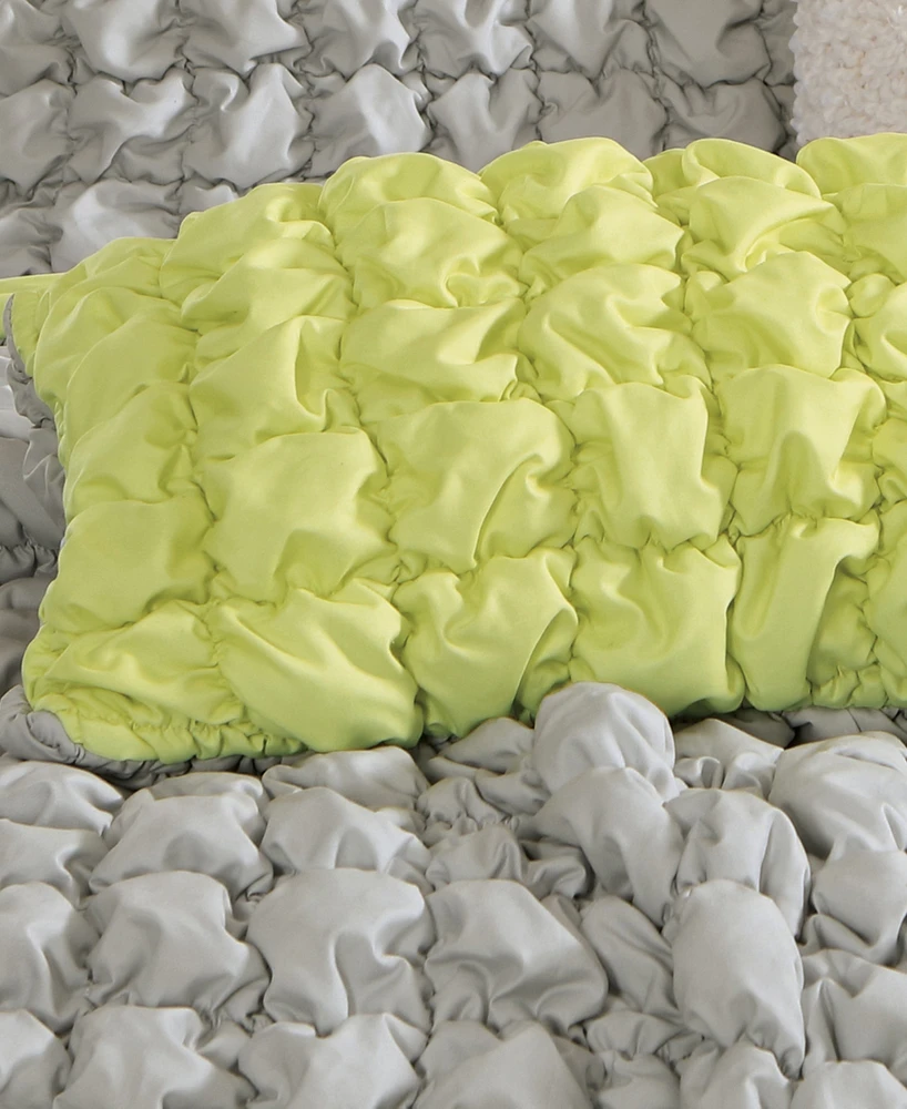 Dkny Puffer Stitch Decorative Pillow, 14" x 24"