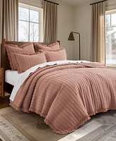 Levtex Wilhemina Stone Washed -Pc. Quilt Set
