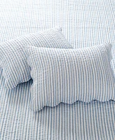 Levtex Martha Stripe Reversible 3-Pc. Quilt Set