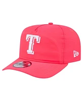 New Era Men's Pink Texas Rangers Everyday Golfer Adjustable Hat