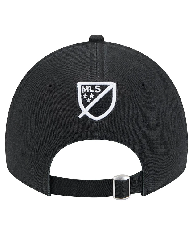 New Era Men's Black Fc Dallas 2025 Kickoff 9TWENTY Adjustable Hat